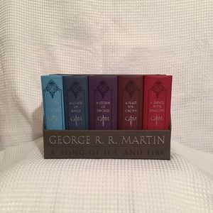 Game of Thrones book collection